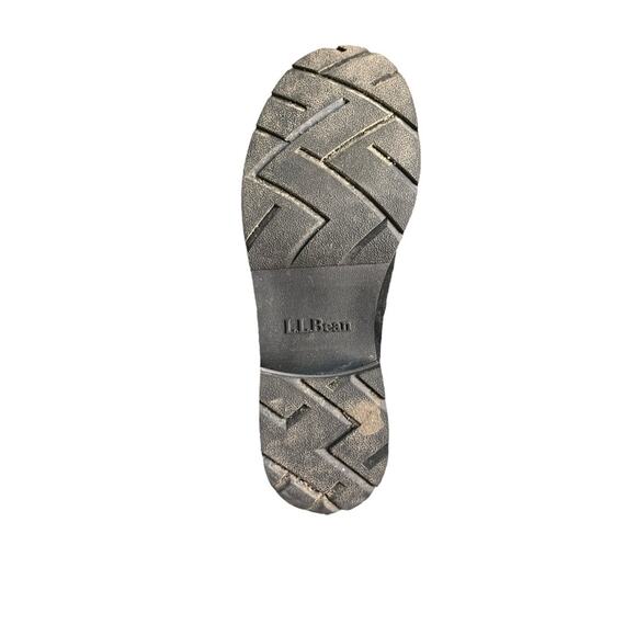 LL Bean East Point Chelsea Pull On Suede Sweater Shaft Boots - Picture 5 of 5